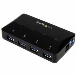 Grosses soldes 👏 StarTech 4-Port USB 3.0 Hub Plus 2.4A Charge Port 😉