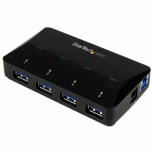 Grosses soldes 👏 StarTech 4-Port USB 3.0 Hub Plus 2.4A Charge Port 😉 1 Grosses soldes 👏 StarTech 4-Port USB 3.0 Hub Plus 2.4A Charge Port 😉