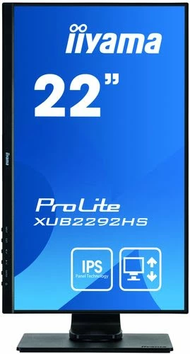 Nouveau 😉 Iiyama XUB2292HS-B1 - 22 IPS/4ms/HDMI/VGA/DP/HP/75Hz ⌛ 4 Nouveau 😉 Iiyama XUB2292HS-B1 - 22 IPS/4ms/HDMI/VGA/DP/HP/75Hz ⌛ – Image 4