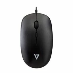 Bon marché 😍 V7 USB OPTICAL MOUSE BLACK TUV-GS 🎁