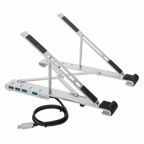 De gros ⭐ Targus Portable Stand+USB-A Hub Silver ⭐ 1 De gros ⭐ Targus Portable Stand+USB-A Hub Silver ⭐
