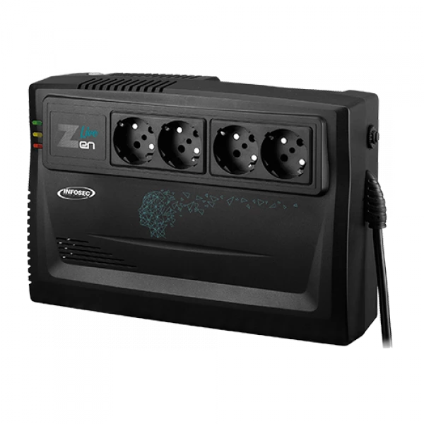 Sortie ✔️ Infosec ZEN LIVE 800VA - 4 Prises 🤩 1 Sortie ✔️ Infosec ZEN LIVE 800VA - 4 Prises 🤩