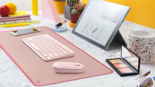 Le moins cher 🥰 Logitech Desk Mat Studio Series Violet 🌟 8 Le moins cher 🥰 Logitech Desk Mat Studio Series Violet 🌟 – Image 8