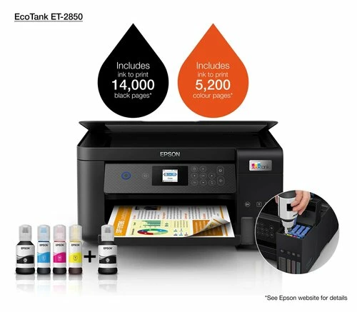 Tout neuf ❤️ Epson EcoTank ET-2850 (C11CJ63405) 😍 17 Tout neuf ❤️ Epson EcoTank ET-2850 (C11CJ63405) 😍 – Image 17