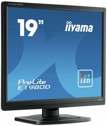 Grosses soldes 🛒 Iiyama E1980D-B1 - 19 TN/HD/VGA/DVI ⭐ 2 Grosses soldes 🛒 Iiyama E1980D-B1 - 19 TN/HD/VGA/DVI ⭐ – Image 2