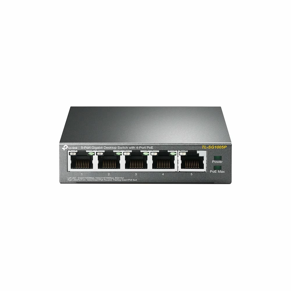 Acheter 🎁 TP-Link TL-SG1005P - 5 Ports Gigabit Dont 4 PoE 😀 1 Acheter 🎁 TP-Link TL-SG1005P - 5 Ports Gigabit Dont 4 PoE 😀