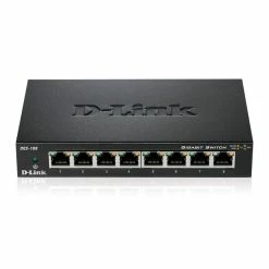 Remise 🔥 D-Link 8 Ports 10/100/1000 Boitier Métal - DGS-108 ✔️