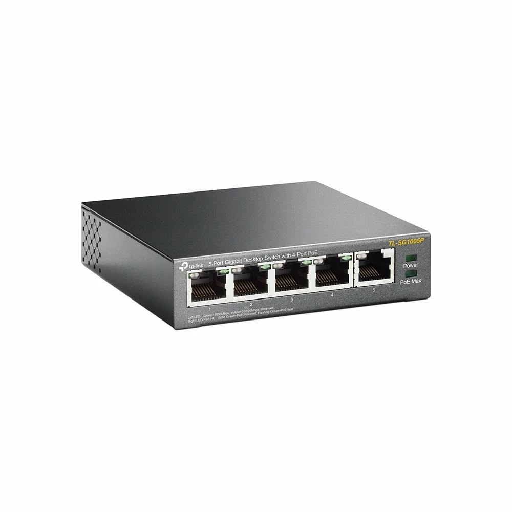 Acheter 🎁 TP-Link TL-SG1005P - 5 Ports Gigabit Dont 4 PoE 😀 3 Acheter 🎁 TP-Link TL-SG1005P - 5 Ports Gigabit Dont 4 PoE 😀 – Image 3