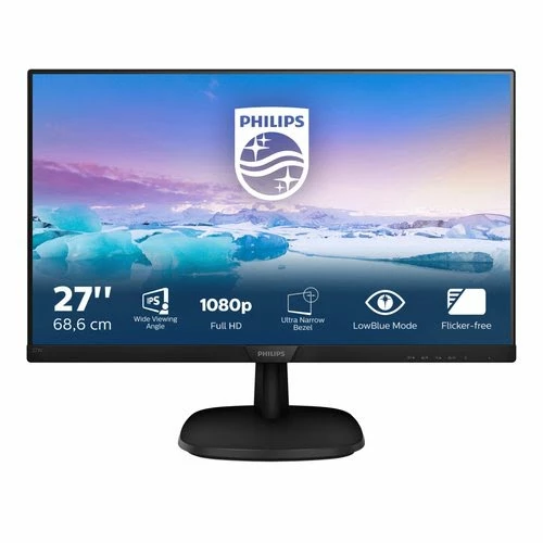 Vente flash 💯 Philips V Line 273V7QDSB/00 - 27/IPS/4ms/FHD/DVI/HDMI/76Hz ⌛ 1 Vente flash 💯 Philips V Line 273V7QDSB/00 - 27/IPS/4ms/FHD/DVI/HDMI/76Hz ⌛