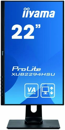 Vente flash ✔️ Iiyama XUB2294HSU-B1 - 22 VA/4ms/FHD/HDMI/DP/VGA/HP/75Hz 👏 4 Vente flash ✔️ Iiyama XUB2294HSU-B1 - 22 VA/4ms/FHD/HDMI/DP/VGA/HP/75Hz 👏 – Image 4