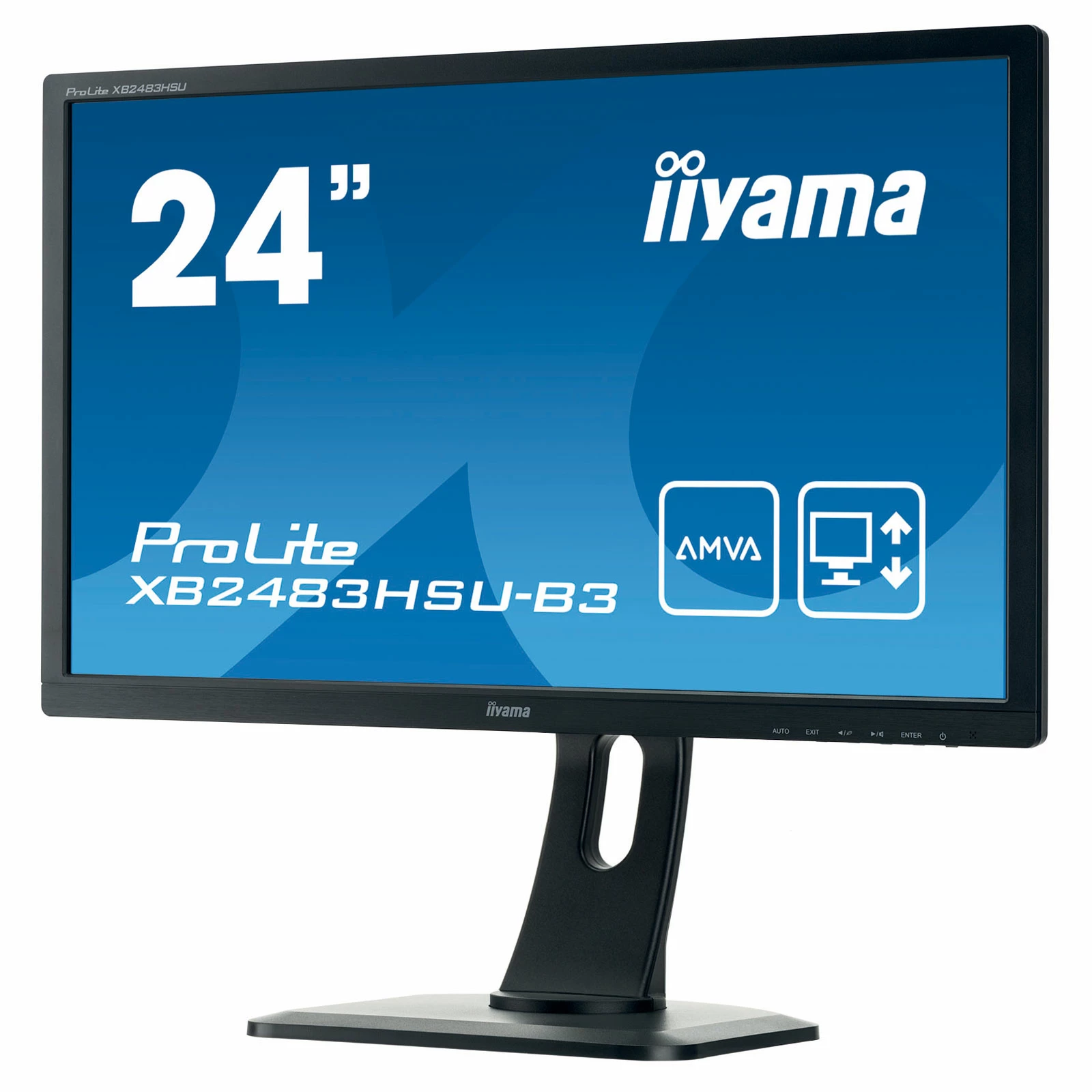 Sortie ✔️ Iiyama XB2483HSU-B3 - 24 LED AMVA+/4ms/FHD/HDMI/USB 👍 4 Sortie ✔️ Iiyama XB2483HSU-B3 - 24 LED AMVA+/4ms/FHD/HDMI/USB 👍 – Image 4