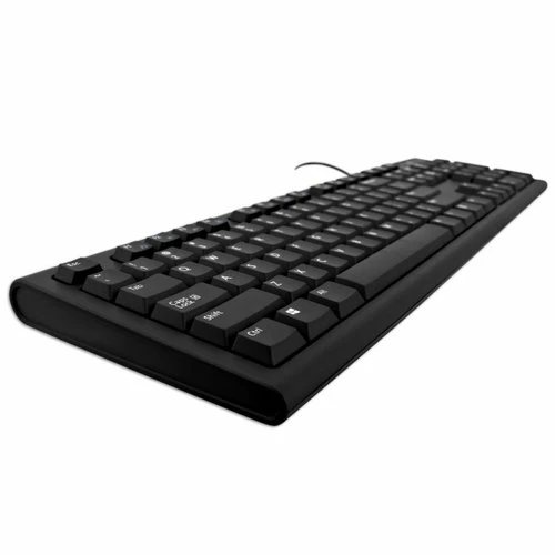 Grosses soldes 😍 V7 Clavier Filaire USB Avec Adaptateur PS2 – FR Noir 👍 2 Grosses soldes 😍 V7 Clavier Filaire USB Avec Adaptateur PS2 – FR Noir 👍 – Image 2