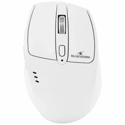 Meilleur prix 👍 Bluestork Wireless Mouse R2 White 💯