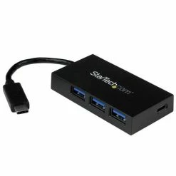Promo 👍 StarTech 4 Port USB C Hub - C To C & A - USB 3.0 👍