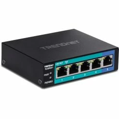 Vente flash 🌟 TrendNet TE-GP051 - 5 (ports)/10/100/1000/Avec POE/Non Manageable ⌛
