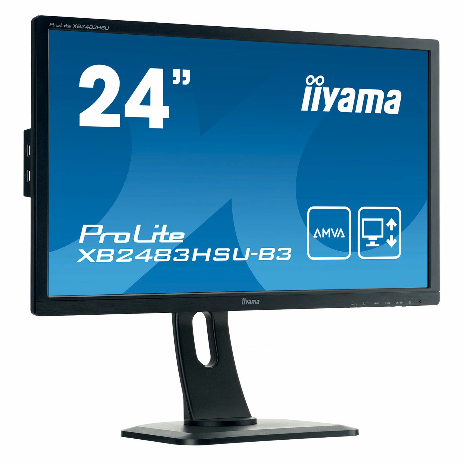 Sortie ✔️ Iiyama XB2483HSU-B3 - 24 LED AMVA+/4ms/FHD/HDMI/USB 👍 1 Sortie ✔️ Iiyama XB2483HSU-B3 - 24 LED AMVA+/4ms/FHD/HDMI/USB 👍
