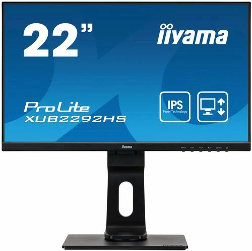 Nouveau 😉 Iiyama XUB2292HS-B1 - 22 IPS/4ms/HDMI/VGA/DP/HP/75Hz ⌛ 1 Nouveau 😉 Iiyama XUB2292HS-B1 - 22 IPS/4ms/HDMI/VGA/DP/HP/75Hz ⌛