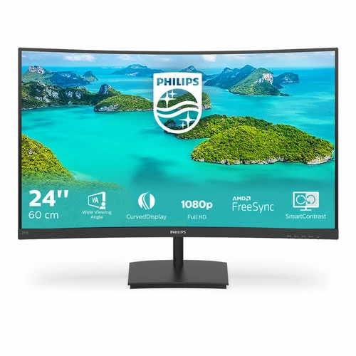 Nouveau 👏 Philips 241E1SCA/00 - 24 VA/4ms/FHD/HDMI/VGA/FS/HP/76Hz 🔔 1 Nouveau 👏 Philips 241E1SCA/00 - 24 VA/4ms/FHD/HDMI/VGA/FS/HP/76Hz 🔔